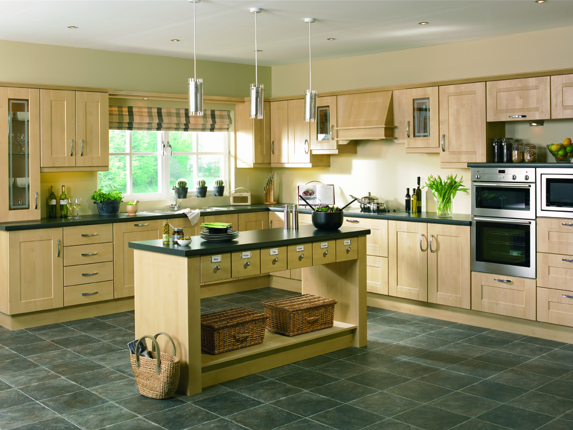 Ribbed Shaker shown in Sandy Birch