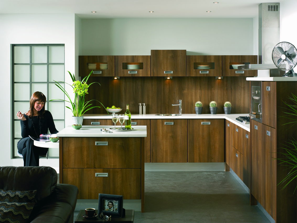 Duleek Letterbox shown in Dark Walnut